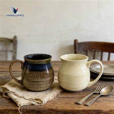 Tasse ronde de glaçure réactive de 20 oz